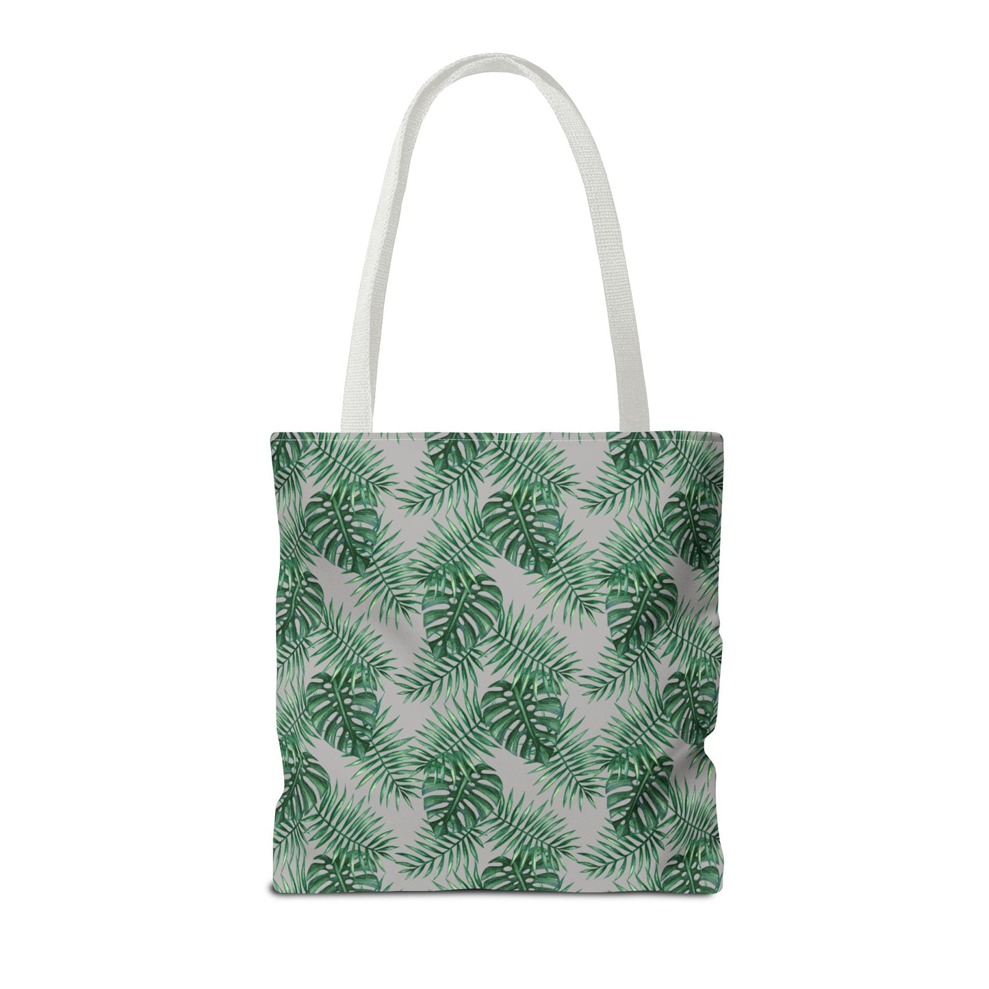 Grey Tropical Bliss Tote Bag