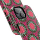 Floral KaleidoBloom iPhone Case, Tough Magnetic Cases, Floral iPhone Cover, Stylish Tech Accessory, Durable Design, Vibrant Gift Idea