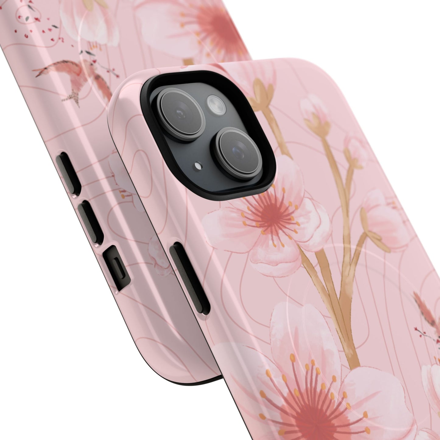 I am with You Always Matthew 28:20, Inspirational Gift, Floral Bible Verse, Magnetic Tough MagSafe® iPhone®, 13, 14, 15, 16, 17, Pro, Pro Max, Plus Cases.