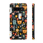 Whimsical Feline Garden iPhone, Samsung or Google Pixel Tough Cases
