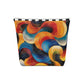 Cosmic Swirl Cotton Cosmetic Bag