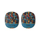 Personalized AirPod Max Case — Colorful Abstract Faces Ear Cup Covers ("I am Enough")