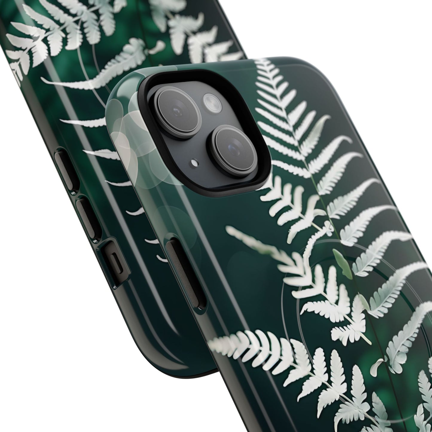 Elegant Fern Design Phone Case, Tough iPhone Cover, Nature Lover Gift, Botanical Phone Protector, Eco-Friendly Accessory