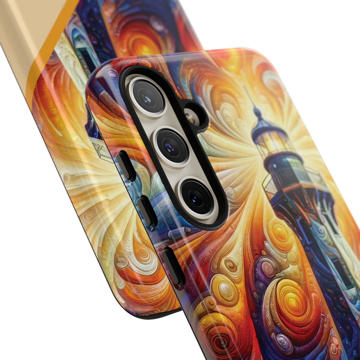 Personalized Cosmic Beacon Tough Samsung and Google Phone Cases