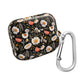 Blossom Elegance: Noir Garden AirPod Case - Chic Floral Design for Nature Lovers- Airpods Pro Gen 1 and 2, Gen 1 to 4.