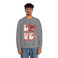 LOVE Coquette Unisex Heavy Gildan Blend™ Crewneck Sweatshirt.