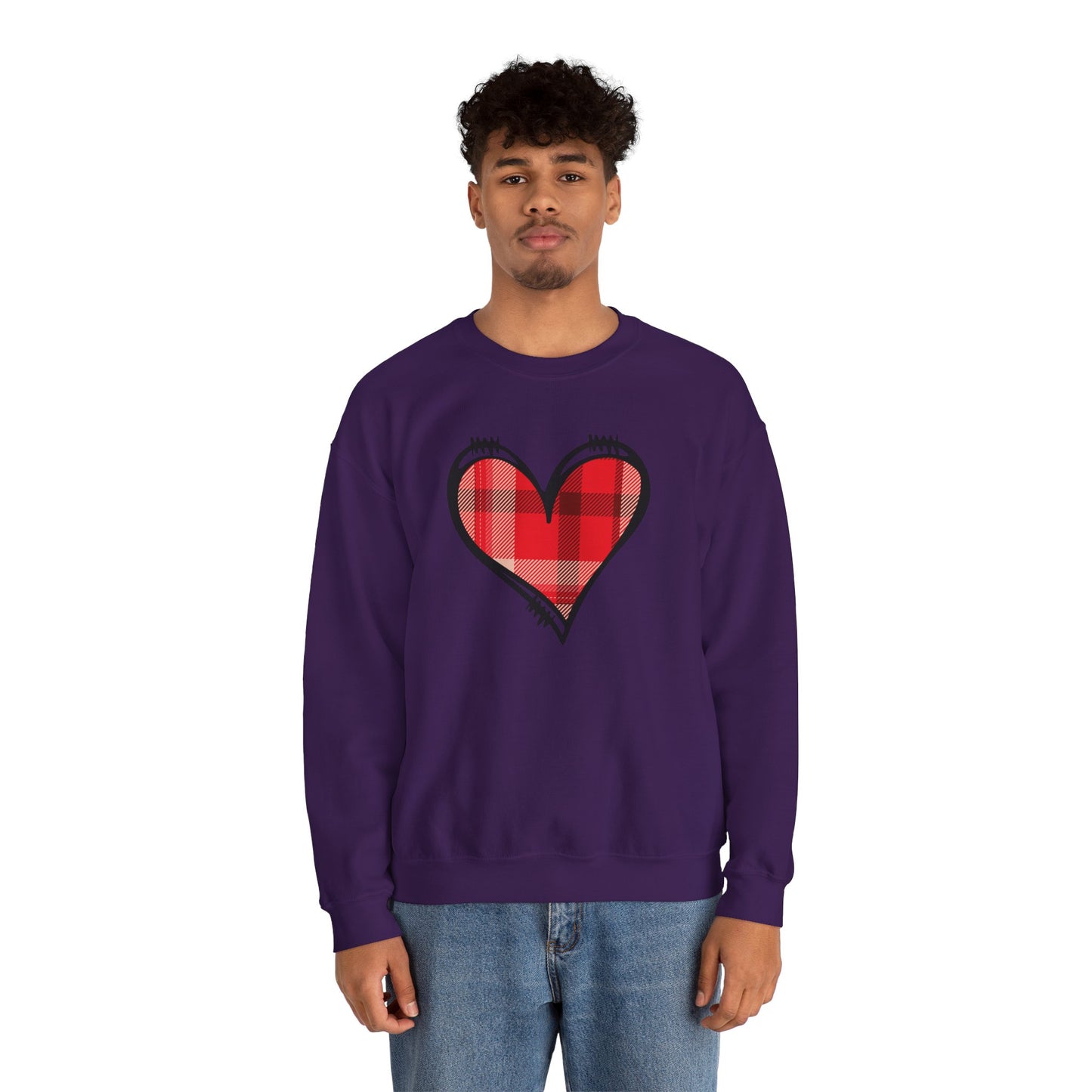 LOVE Always Unisex Heavy Gildan Blend™ Crewneck Sweatshirt.