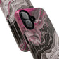 Stylish Magnetic iPhone Cases for Tough Protection, Trendy iPhone Covers, Gift for Teens, Modern Tech Accessories, Marble iPhone Design Cases