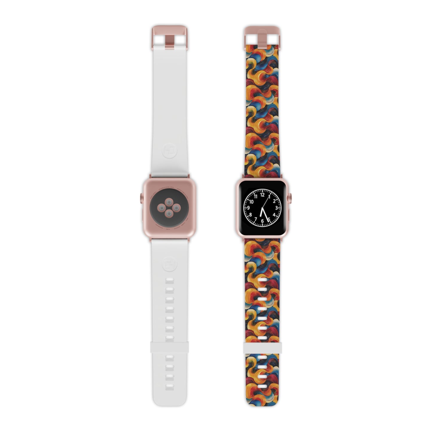 Cosmic Swirl Vibrant Apple Watch Band - Colorful Design for Stylish Wear