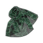 Black Tropical Bliss Poly Scarf