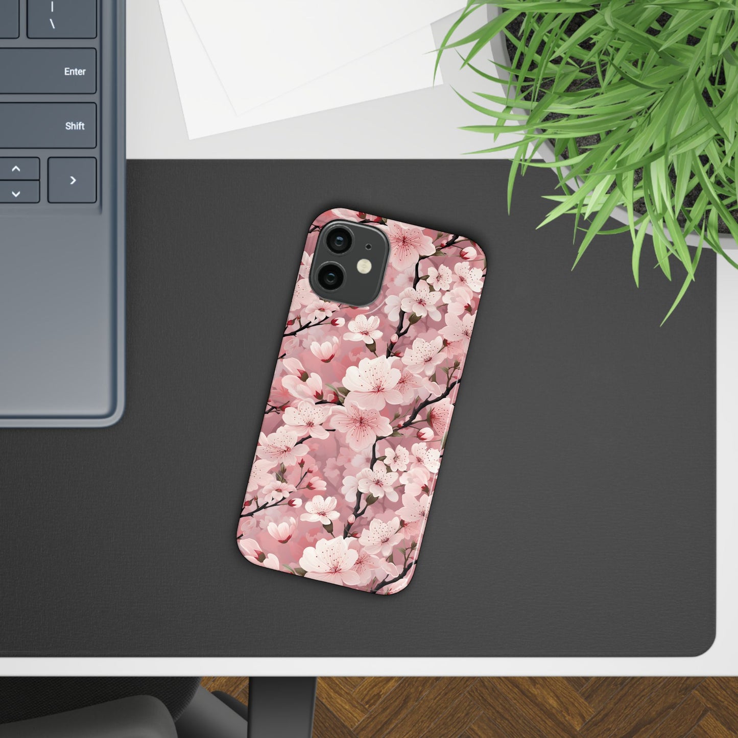 Cherry Blossom Slim Phone Cases for iPhone and Samsung