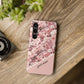 Personalized Cherry Blossom iPhone and Samsung Tough Phone Cases