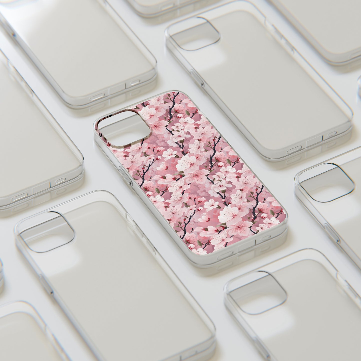 Cherry Blossom Soft iPhone, Google and Samsung Cases