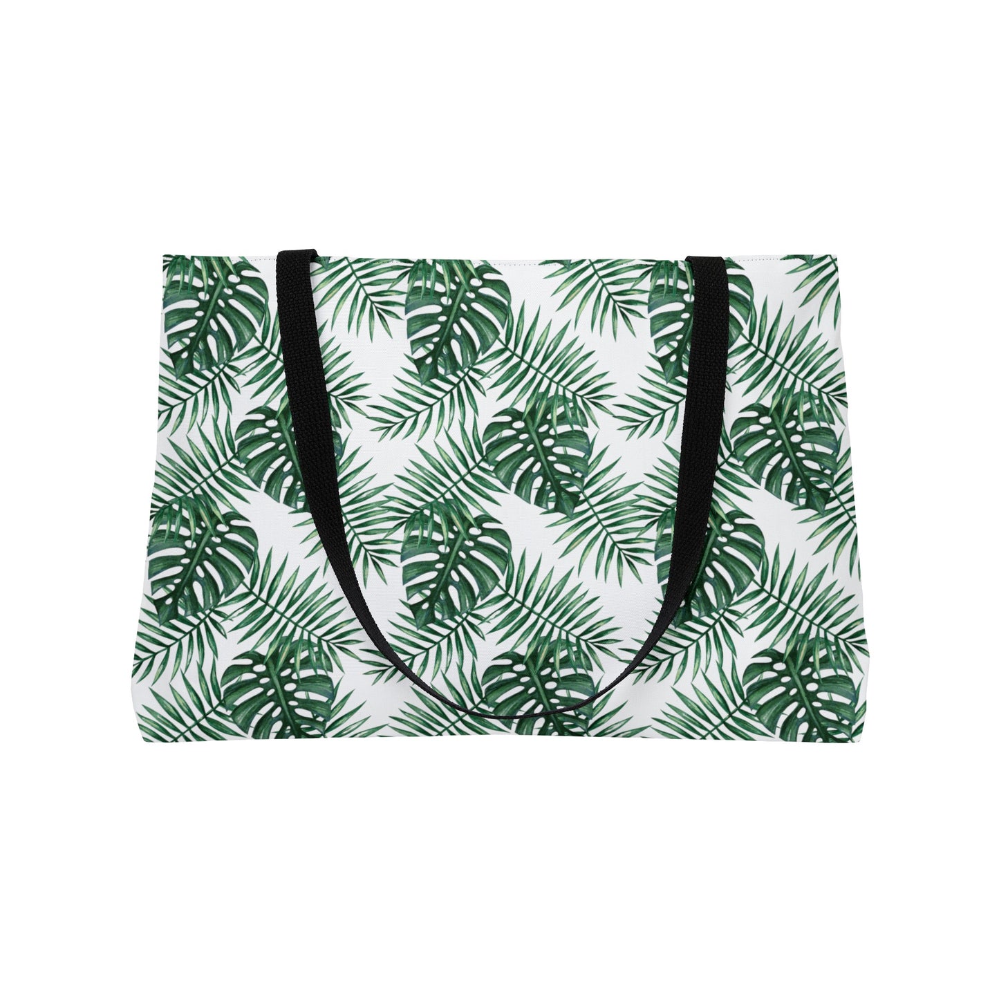 Tropical Bliss White Weekender Tote Bag