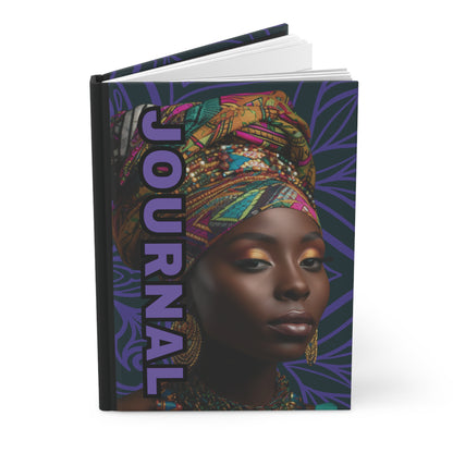 Vibrant Hardcover Journal for Inspiration, Self-Discovery, Gift for Her, Bullet Journal, Empowerment Notebook
