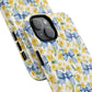 Sunshine Blue Coquette Bows Tough iPhone Magnetic Case for iPhones, Cute iPhone Cover, Spring Gift, Durable Case, Custom iPhone Protection