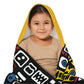 Geometric Harmony Snuggle Youth Hooded Towel