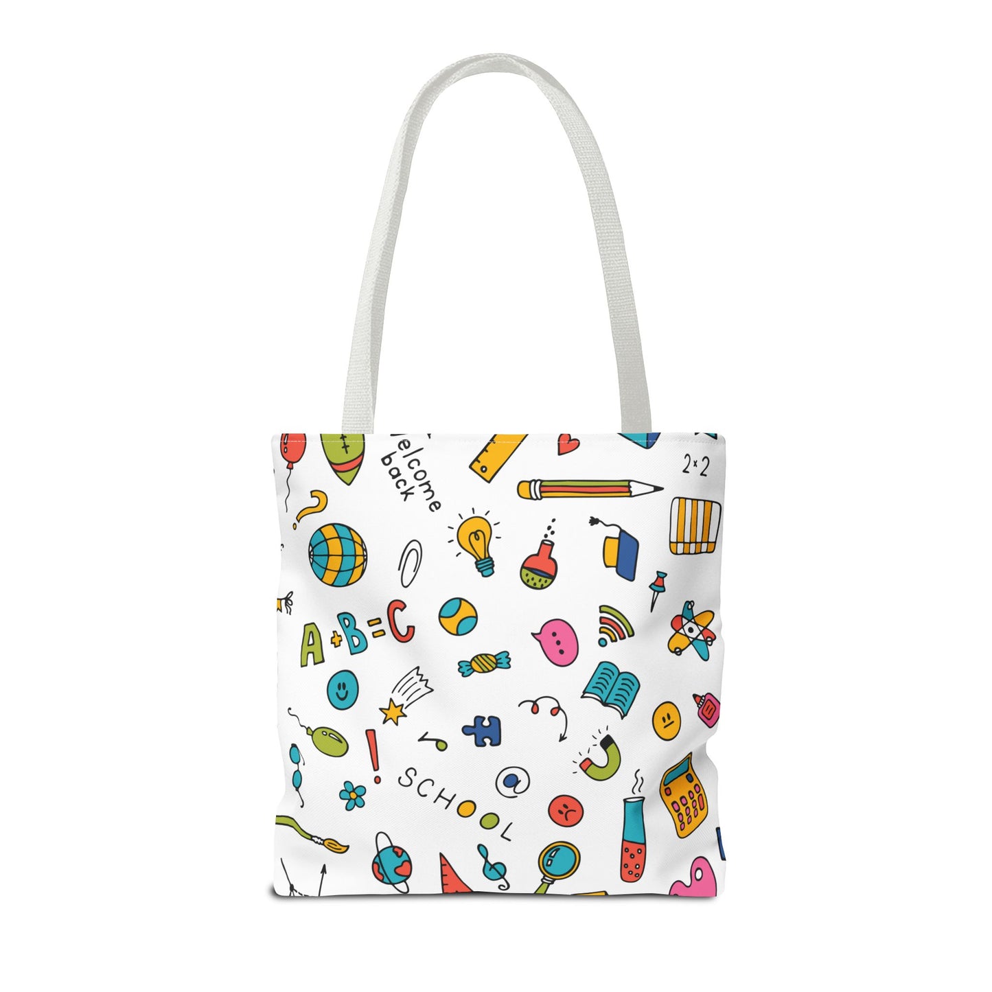 Personalized Classroom Couture Composition Book Inspired Tote Bag, Back to School Tote, Teacher Gift, Kids Bag, Custom Name Bag, Educational Accessories, Back to School Tote Bag.