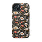 Blossom Elegance: Noir Garden Magnetic Tough iPhone Cases