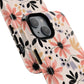 Stylish Soft Petal Noir iPhone Case, Floral iPhone Accessory for Her, Tough iPhone Magnetic Cases, Trendy iPhone Cover, Gift for Friends, Summer Vibes