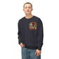 Faithful Harvest Cross Unisex Lightweight Crewneck Sweatshirt