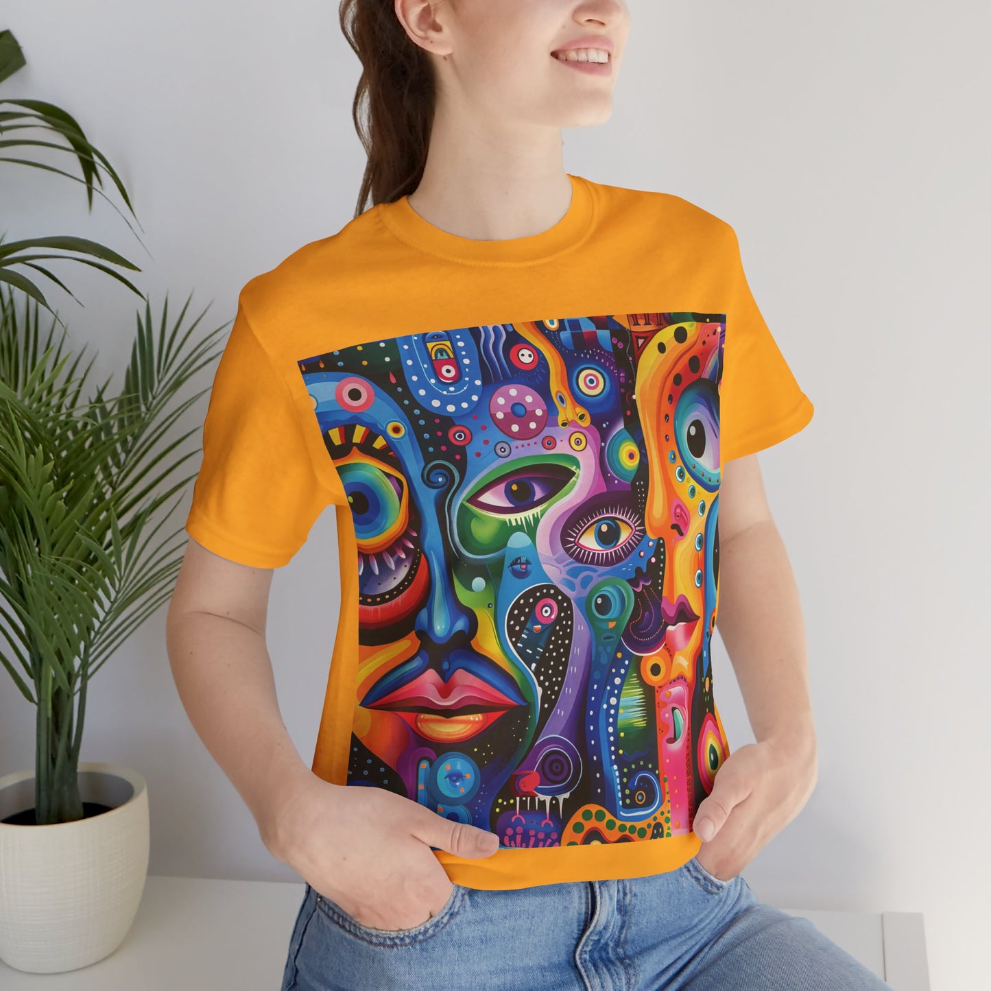 Psychedelic Visions Unisex Jersey Short Sleeve Tee