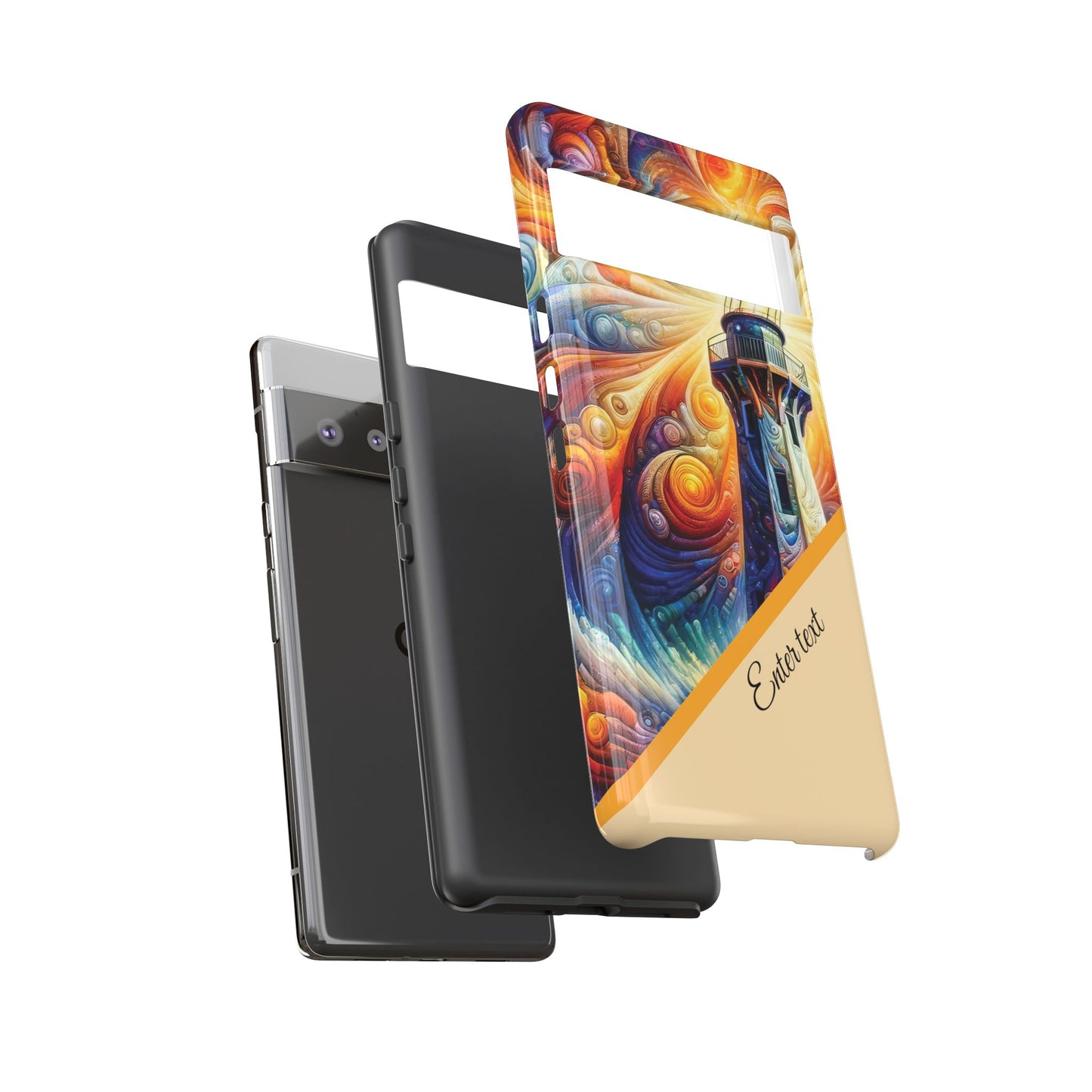 Personalized Cosmic Beacon Tough Samsung and Google Phone Cases