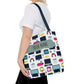 Techie Tote Bag - Stylish Personalized Tote for Students, Gift for Tech Lovers, Eco-Friendly Shopping Bag, Back to School.