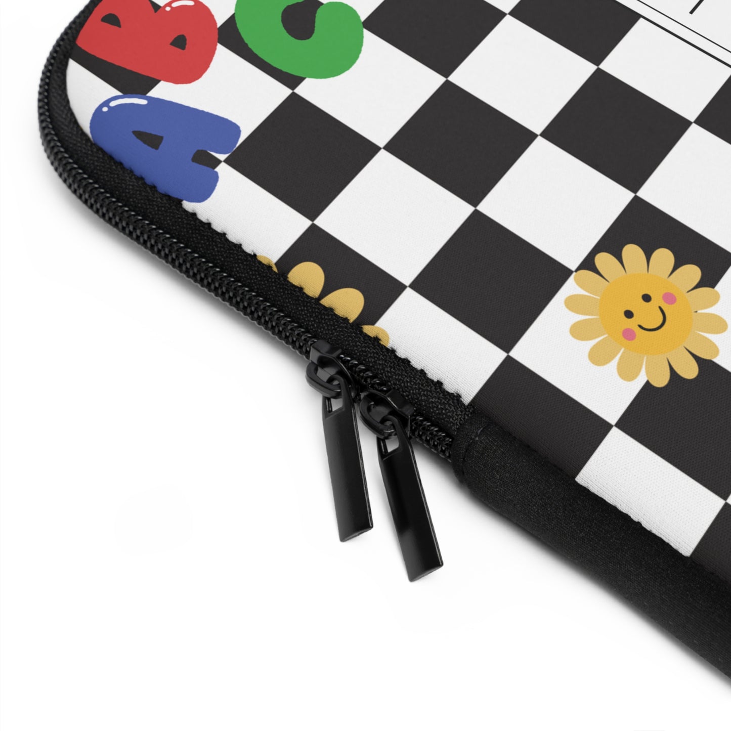 Personalized Schoolyard Chic Laptop Sleeve with Composition Book Inspired Design, Customizable Tech Case, School Supplies, Gift for Students, College Essentials, Back to School