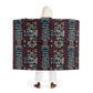 Ethnic Rhythms Snuggle Hooded Sherpa Fleece Blanket