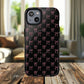 Coquette Chic Bow-Patterned Tough Magnetic iPhone Case, Stylish Gift for Her, Protective iPhone Cover, Trendy Accessory, iPhone Birthday Gift, Fashionable Tech