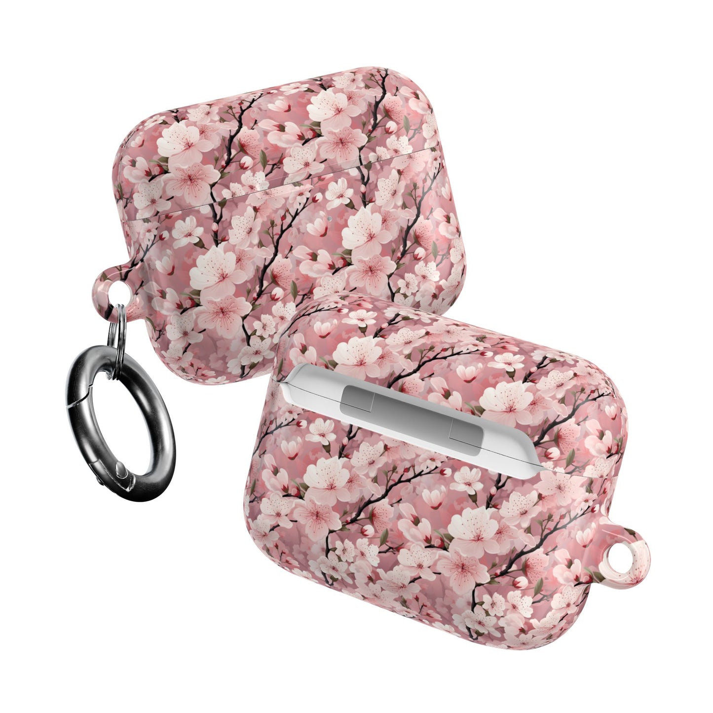 Cherry Blossom AirPod Case - Stylish Floral Design for Music Lovers-Airpods Pro Gen 1 and 2, Gen 1 to 4.