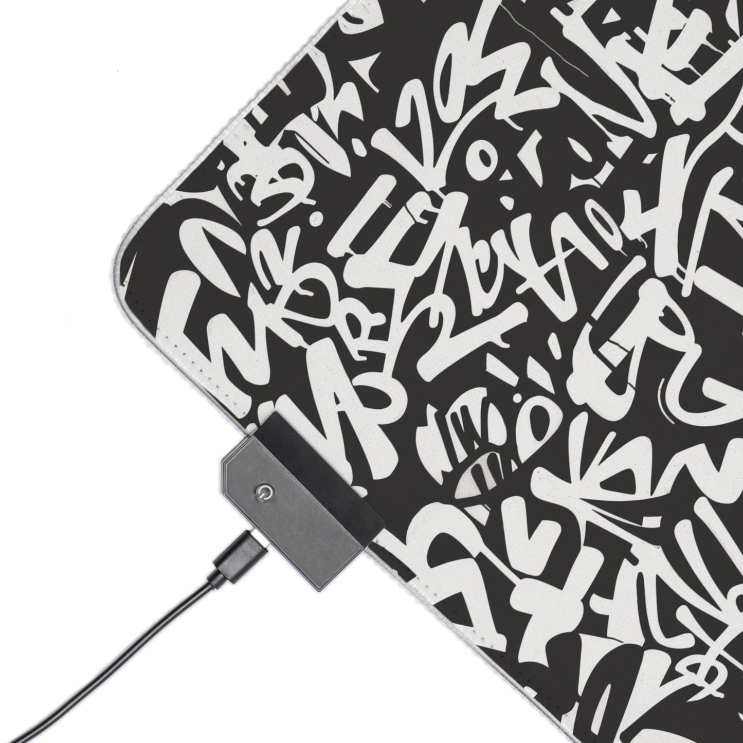 Urban Graffiti LED Gaming Mouse Pad