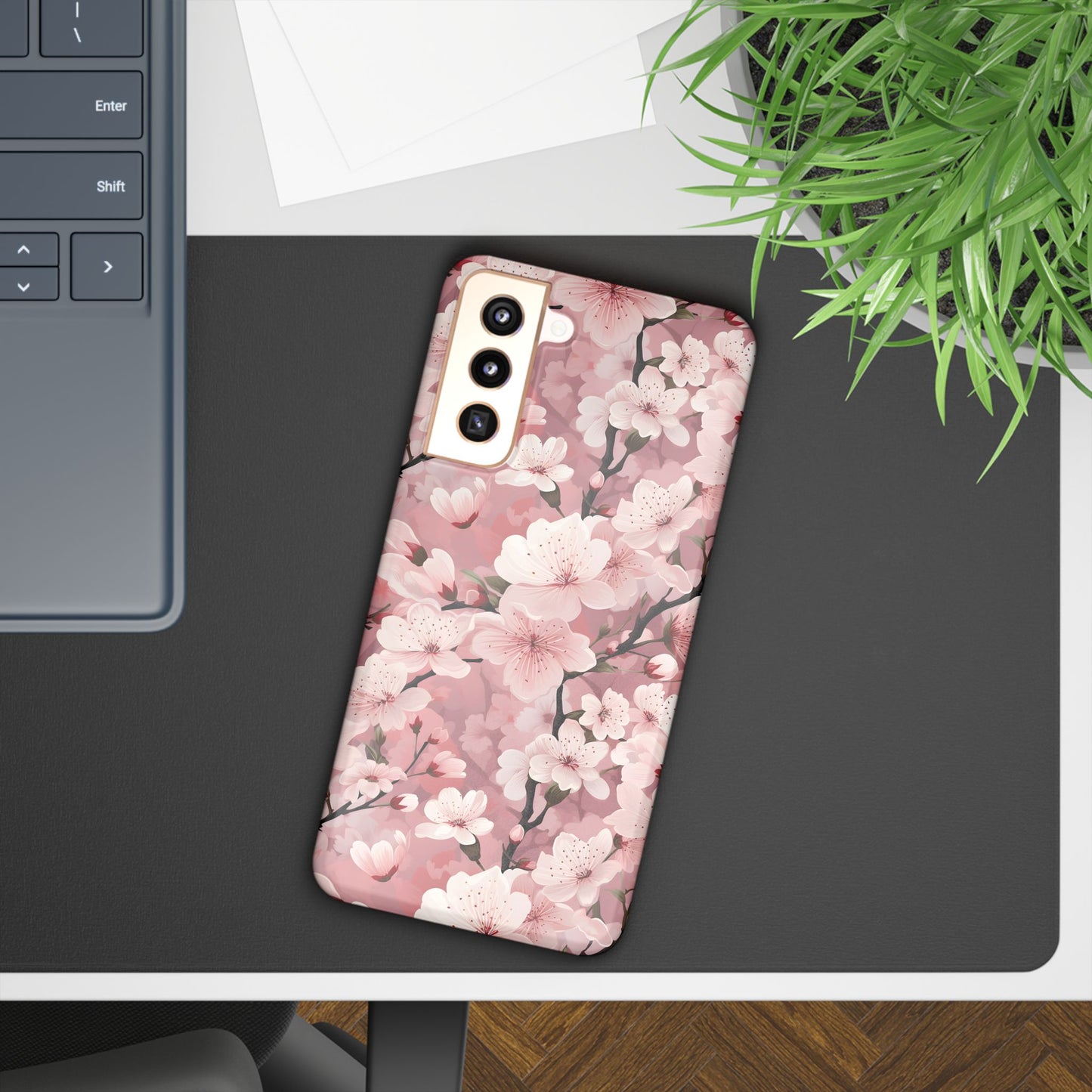 Cherry Blossom Slim Phone Cases for iPhone and Samsung