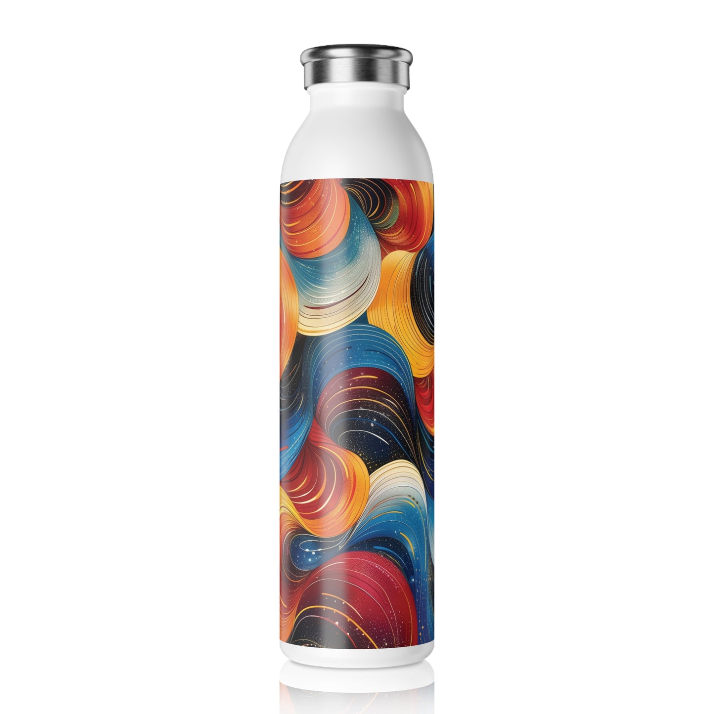 Cosmic Swirl Slim Water Bottle