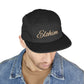 Embroidered 'ELOHIM, GENESIS 1:1'  5 Panel Cap, Trendy Hat, Outdoor Gear, Streetwear Accessory, Unique Gift, Fashion Statement