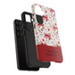 Personalized Rosette Coquette Phone Case - Custom Name/Message 'I Am Stronger Than The Storm' Floral Bow Protective Case