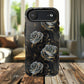 Midnight Bloom Tough iPhone Magnetic Cases,  iPhone 14, iPhone 15, iPhone 16, Pro, Pro Max, Plus MagSafe Case, Protective Tech Accessories, Gift for Her, Floral Design