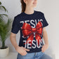 JESUS Unisex Jersey Bella Canvas Short Sleeve Tee.