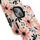 Stylish Soft Petal Noir iPhone Case, Floral iPhone Accessory for Her, Tough iPhone Magnetic Cases, Trendy iPhone Cover, Gift for Friends, Summer Vibes