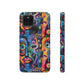 Psychedelic Visions Vibrant Art Google Pixel, iPhone and Samsung Phone Case - Tough Cases for Creative Souls