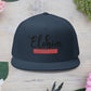 'ELOHIM, GENESIS 1:1'  Embroidered 5 Panel Trucker Cap | Casual Style Hat, Adjustable, Unisex, Perfect Gift for Outdoors, Festivals, Daily Wear