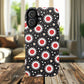 Crimson Spark Radiance Bold Floral Magnetic iPhone Cases, Stylish Tough Cases, Unique iPhone Accessories, Perfect Gift for Her, Trendy Tech Gear.