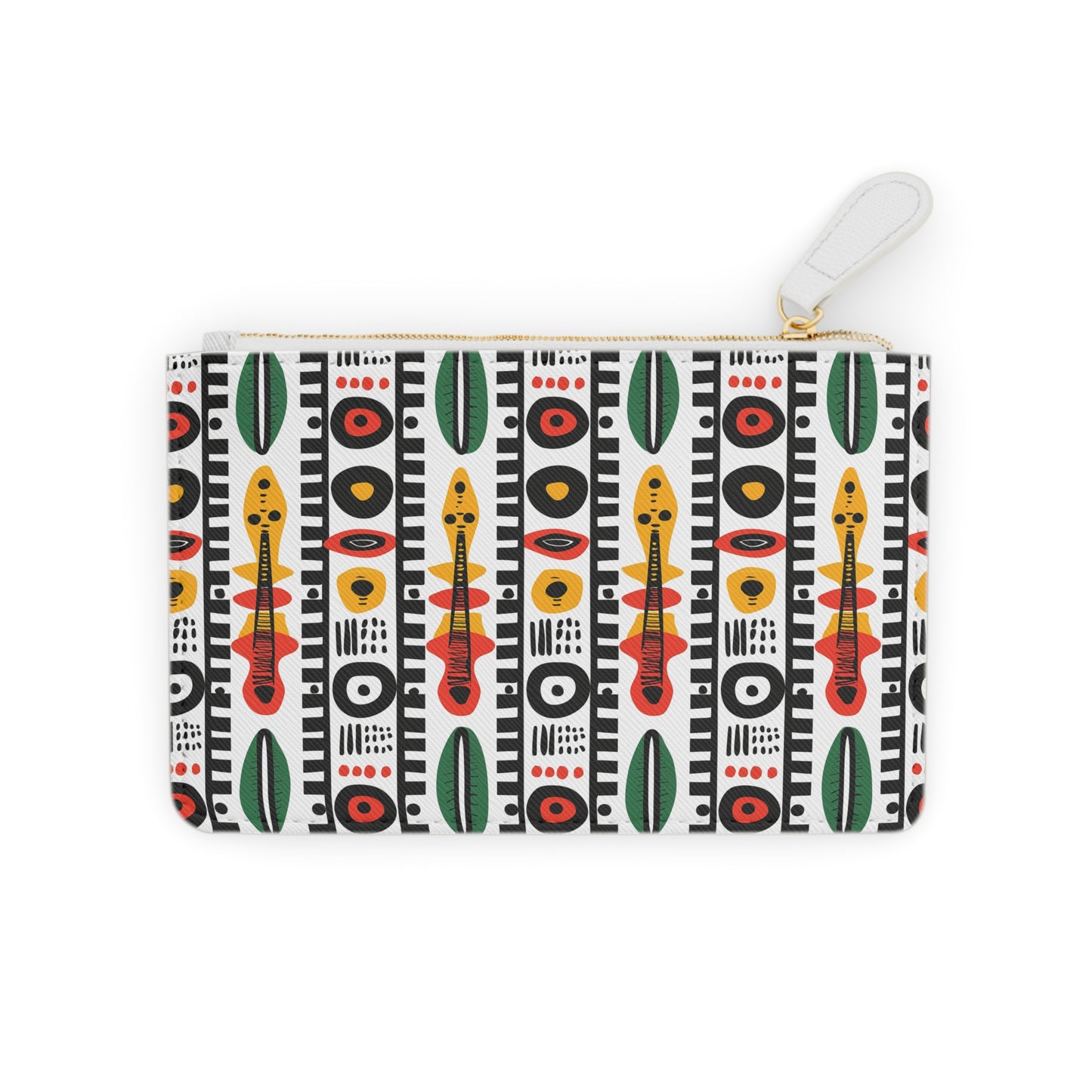 Afrobeat Harmony Bohemian Mini Clutch Bag - Colorful Tribal Pattern