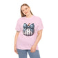 Polka Dot Pumpkin Charm Unisex Heavy Cotton Tee