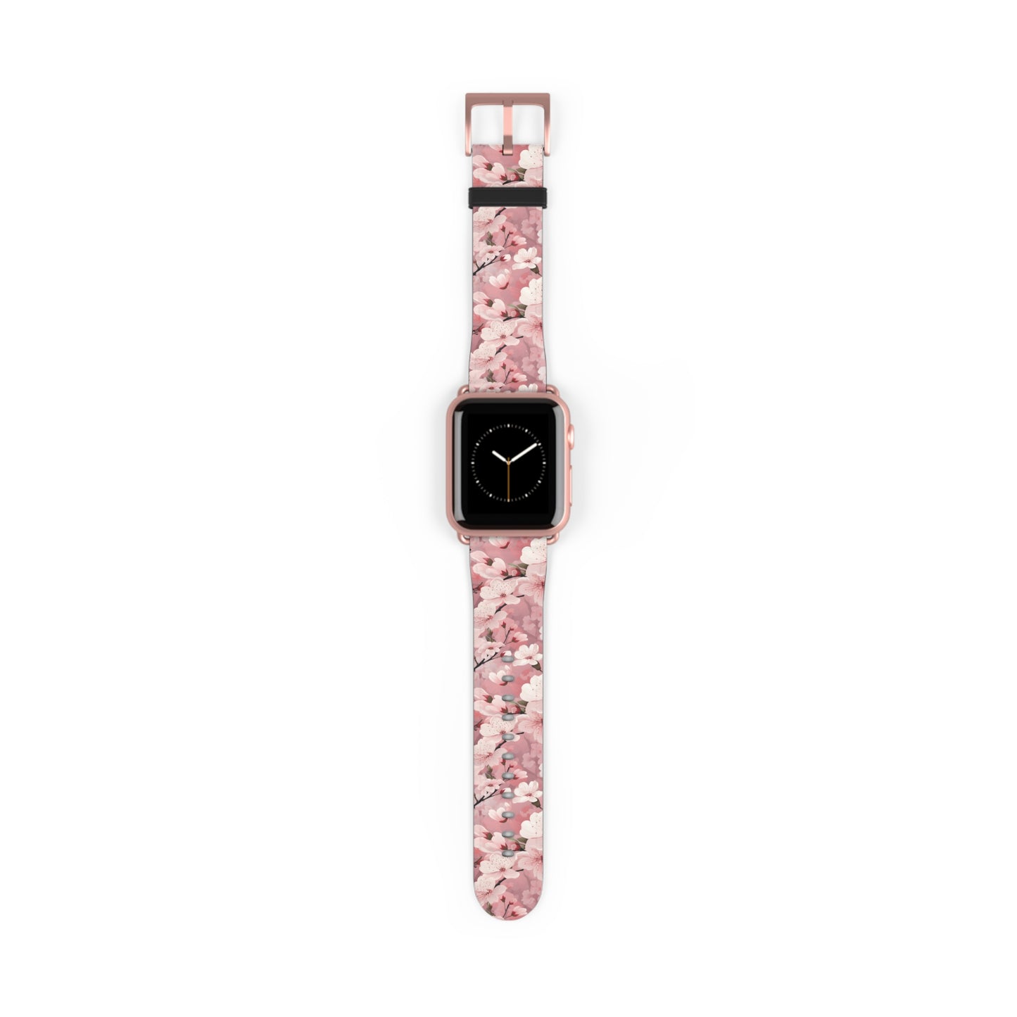 Cherry Blossom Floral Floral Watch Band - Elegant Design.