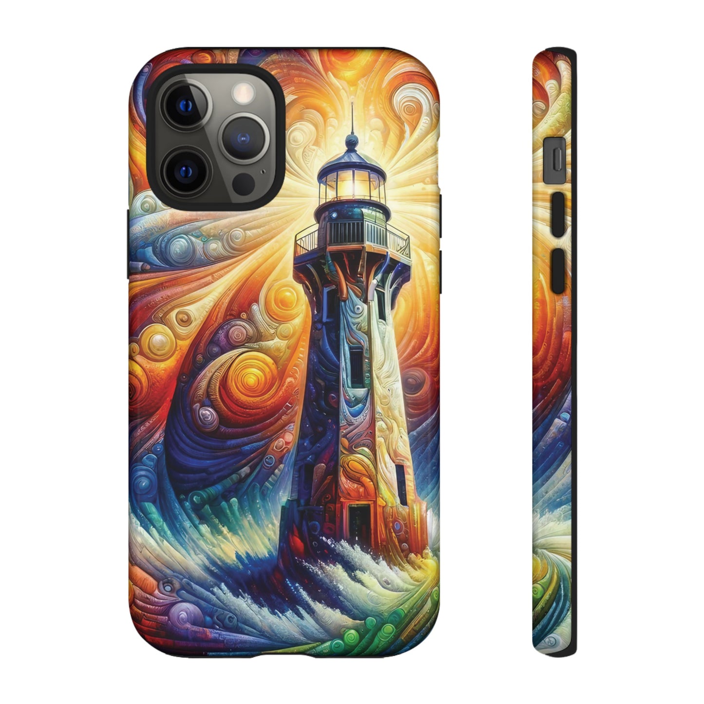 Cosmic Beacon Tough iPhone Cases