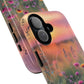 Floral Sunset Phone Case, Tough Magnetic Cases for iPhone, Nature Lover Gift, Durable Protection, Eco-Friendly Phone Accessory