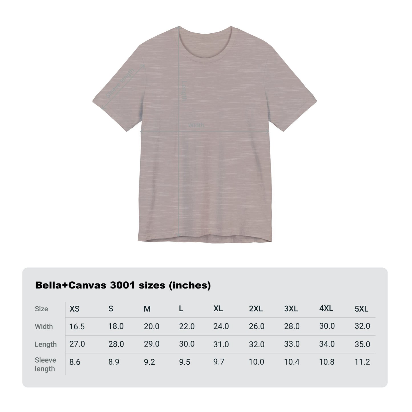 JESUS Unisex Jersey Bella Canvas Short Sleeve Tee.