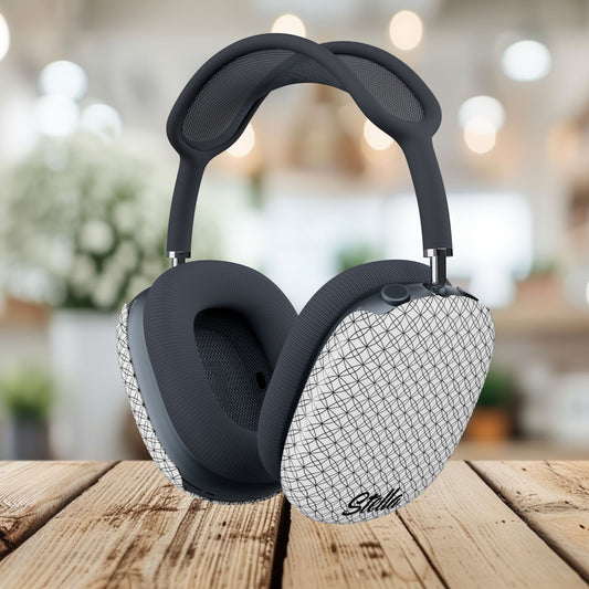 Personalized Geometric AirPod Max Case — with Custom Name/Affirmation/Message